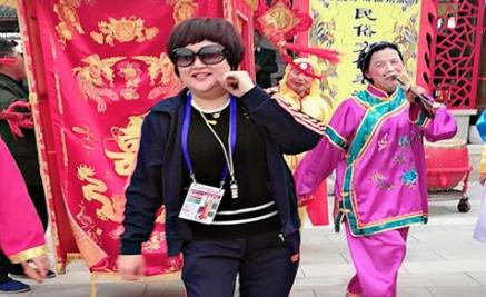 指前百花健身协会会长潘龙珠